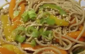 Sesame Udon Noodles