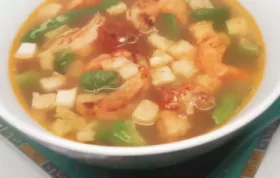 Shrimp and Tofu Soup