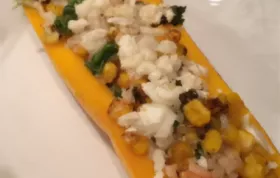 Shrimp Stuffed Delicata Squash