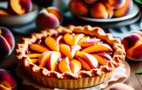 Simple and Delicious Easy French Peach Pie Recipe