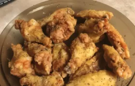 Simple and Delicious Lemon Pepper Chicken Wings