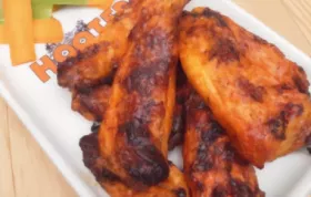 Simple Grilled Hot Wings