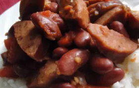 Smoked Sausage and Red Beans Stew: A Hearty and Flavorful Dish