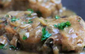 Southern Smothered Pork Chops in Brown Gravy