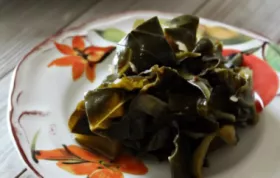 Southern Style Vegetarian Collard Greens