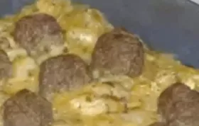 Southwestern Macaroni and Cheese with Adobo Meatballs