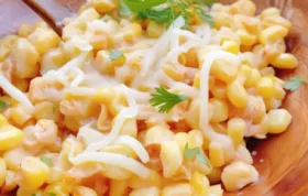 Spice up your dinner with this flavorful Southwestern Salsa Creamed Corn recipe!