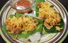 Spice up your meal with these tantalizing Buffalo Chicken Lettuce Wraps