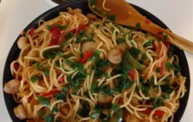 Spice up your pasta game with this flavorful Cajun spaghetti recipe