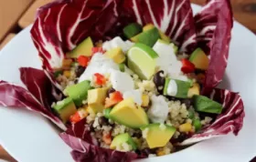 Spice up your vegan meal repertoire with this flavorful Mexican quinoa bowl topped with a zesty green chile cilantro sauce.