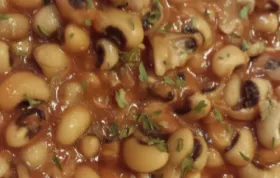 Spiced Moroccan Black-Eyed Peas Recipe