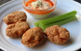 Spicy and crispy buffalo chicken nuggets recipe