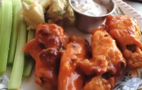 Spicy and flavorful Baked Buffalo Wings Recipe