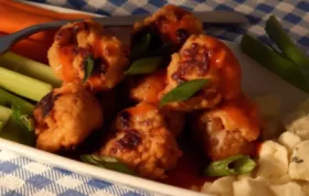 Spicy and flavorful Buffalo Chicken Meatballs