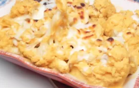 Spicy and savory slow-cooker buffalo cauliflower casserole