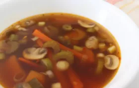 Spicy and Tangy Hot and Sour Soup with Tofu