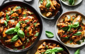 Spicy Basil Chicken Recipe