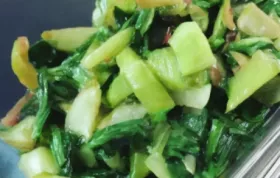 Spicy Bok Choy in Garlic Sauce