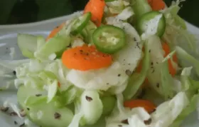 Spicy Bok Choy Slaw