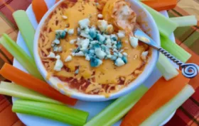 Spicy Buffalo Dip with Tender Rotisserie Chicken