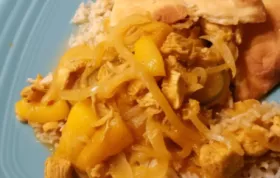 Spicy Indian Chicken and Mango Curry