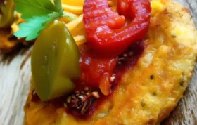Spicy Jalapeno Cheese Pepper Potato Patties Recipe