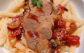 Spicy Penne with Sausage and Peppers Recipe