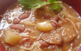 Spicy Red Bean Soup