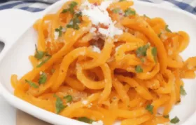 Spicy Roasted Butternut Squash Noodles