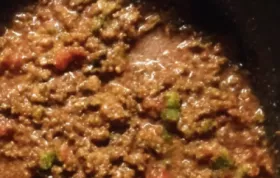 Spicy Slow-Cooked Beanless Chili