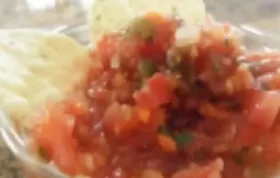 Spicy Three Pepper Inferno Salsa