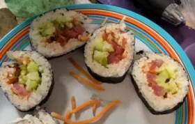 Spicy Tuna Sushi Roll