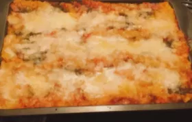 Spicy Vegetarian Lasagna Recipe