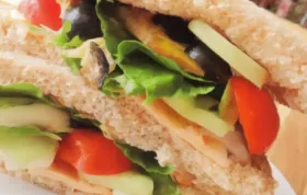 Spicy Veggie Sandwich