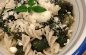 Spinach and Cheese Pasta