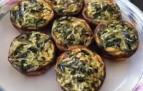 Spinach and Mushroom Quiche