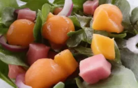 Springtime Ham and Spinach Salad