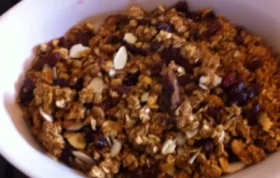 Start Your Day Right with Homemade Crunchy Granola Cereal