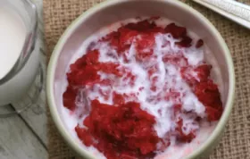 Stewed Strawberry and Rhubarb Recipe