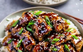 Sticky Sesame Chicken