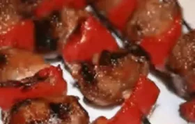 Sticky Sweet Sausage Kabobs - A Delicious Grilled Dish