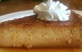 Super Easy Cream Cheese Flan