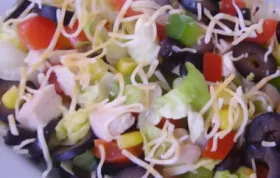 Super Tex-Mex Chicken Chop Salad