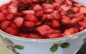 Superb Cranberry Sauce with Apples and Pears