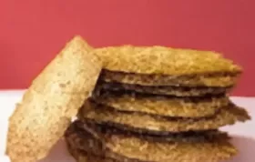 Swedish Oatmeal Lace Cookies Recipe