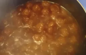 Sweet and Sour Meatballs