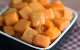 Sweet and tangy roasted sweet potatoes with a citrus twist