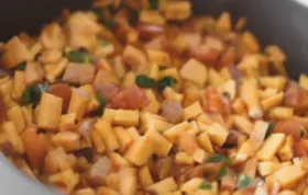 Sweet Potato and Pastrami Hash