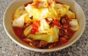 Sweet Russian Cabbage Soup Recipe