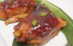 Tangy Apricot Chicken Thighs - A Deliciously Tangy Dish